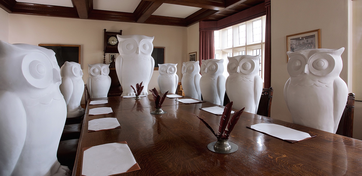 Big Hoot boardroom