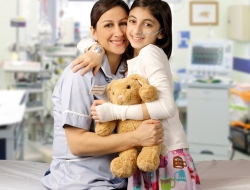 Nurse Caring of Child patient