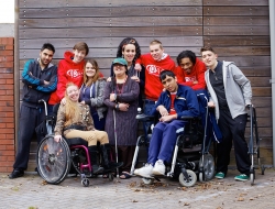 QED School Harborne a group of students having relaxed portrait