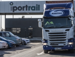Lorry-at-i-port