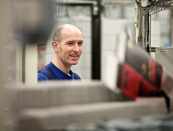 Worker at Molins plc in Holland by-Industrial photographer Birmingham ross vincent