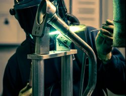 Welding at Liberty steel Oldbury