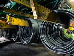 Checking steel coils