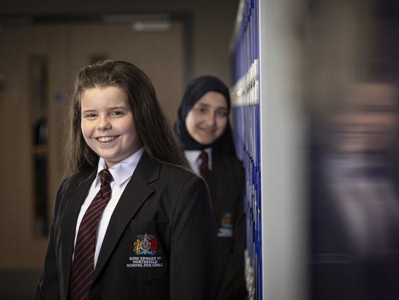 King-Edward-VI-Northfield-School-for-Girls-by-Lockers