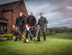 Groundsmen at Warwickshire Golf club for Stihl