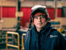 Employee Portrait At Liberty Steel