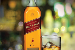 Jonny Walker whiskey and glass