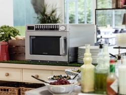 Samsung Microwave on counter top