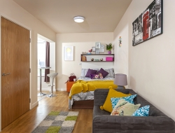 Student single room Pavillions Birmingham