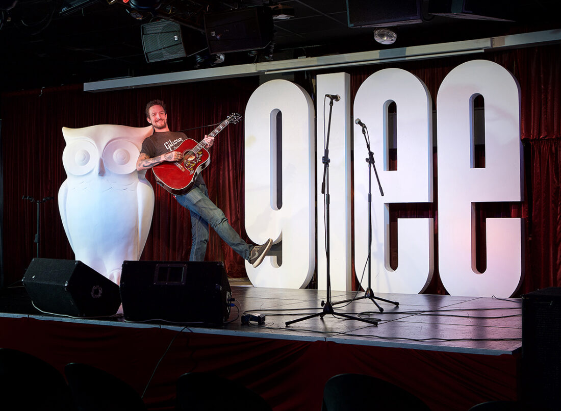 Frank Turner at Glee club Birmingham Publicity image for the Big Hoot