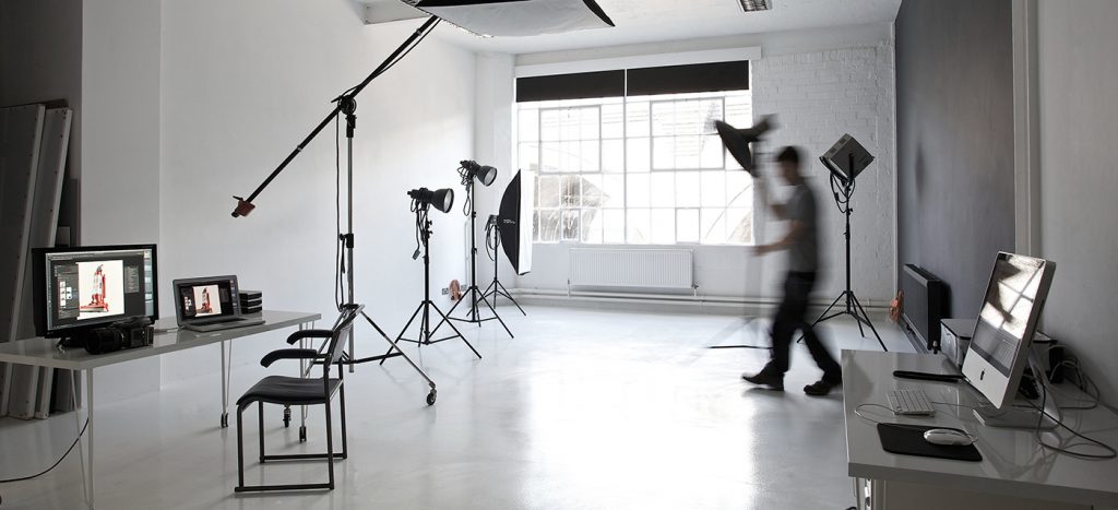 Photographic studio interior