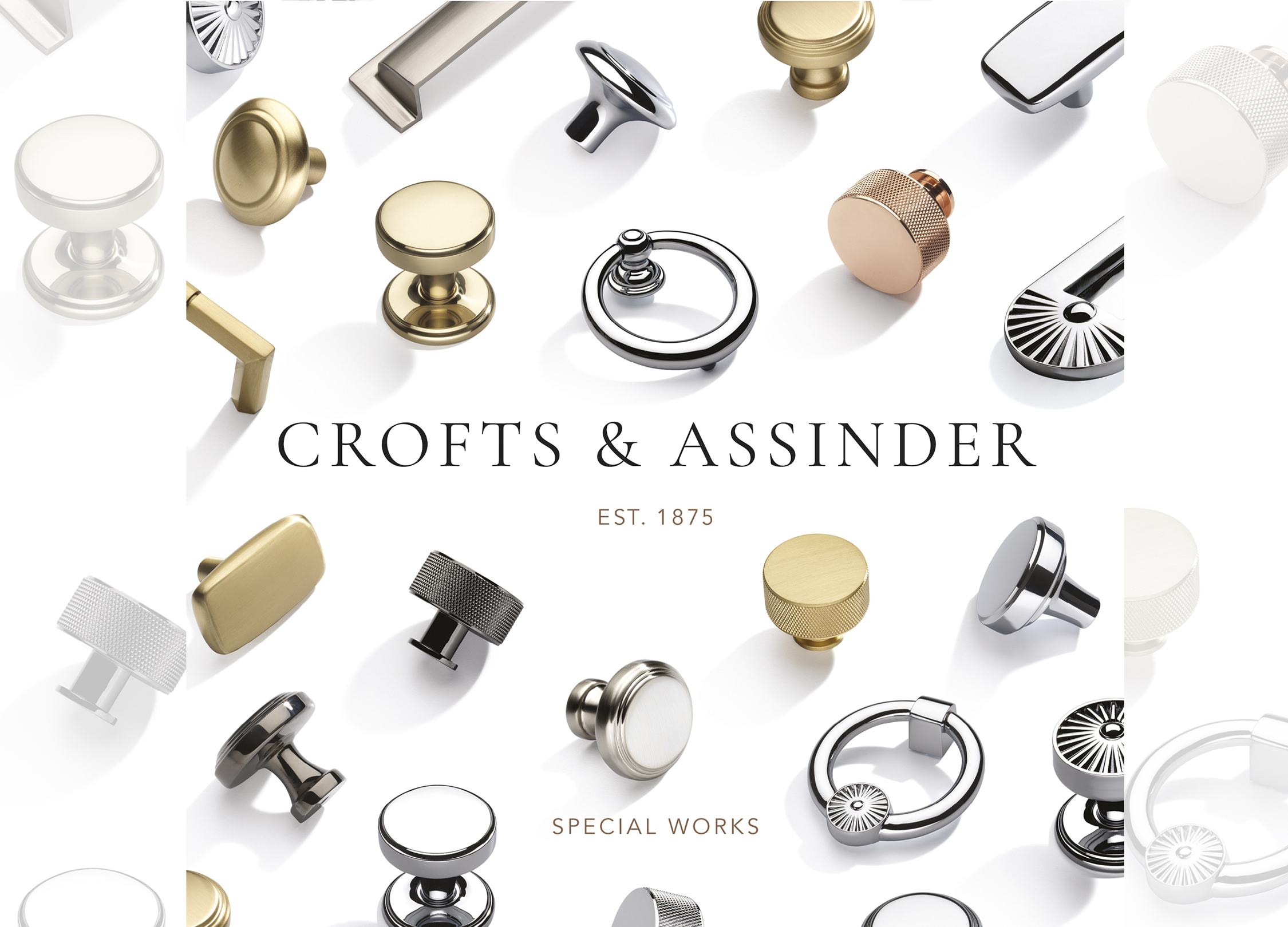 front cover of Croft & Assinder's special works brochure